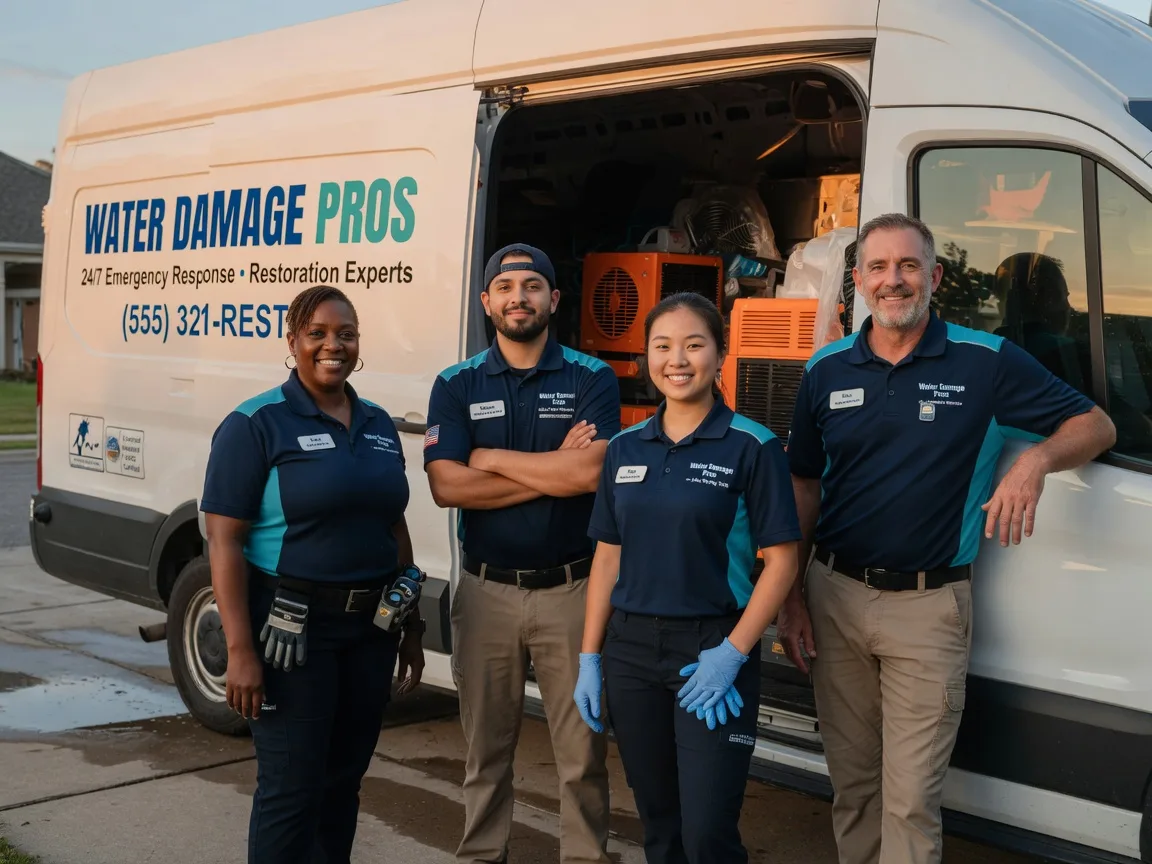 Water Damage Restoration company in Cornland, IL